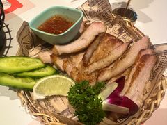 炭烤猪颈肉-美泰·Mangothai·清迈云街(天空之城店)