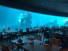 -海棠湾洲际-涛·海底餐厅·美人鱼·自助餐·海底隧道