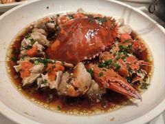 黑豚肉饼蒸膏蟹-阿明小菜·海鲜·上海菜(梅陇店)