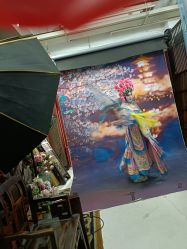 -后宫·古装汉服京剧儿童亲子全家福摄影