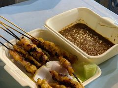 沙爹羊肉串-明记烧鱼美味店