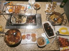 现穿羊肉串-丰茂烤串(公园店)