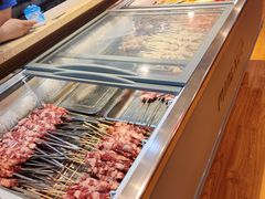 自助取餐区-新疆喀什烤肉饭店(红松路店)