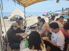 -山海一众流清河沙滩露营地·团建拓展·沙滩烧烤