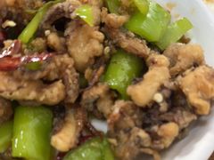 干煸鱿鱼-满口香饭店