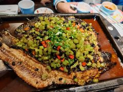 豆豉鱼-江边城外烤全鱼(方庄时代购物中心店)