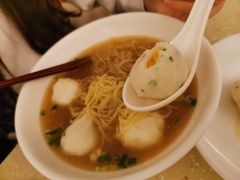 蟹粉鱼饺拼墨鱼丸粗面-永盈茶餐厅(江南大道中店)