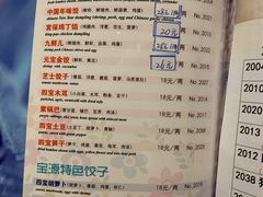 菜单-宝源饺子(麦子店街店)