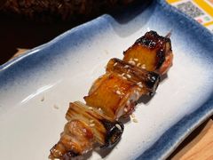 酱烤京葱鸡肉串-人间酒暖·Go blanc·烧鸟·深夜食堂(陆家嘴店)