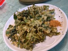 炸花椒芽儿-华盛园卷子王农家菜水库鱼