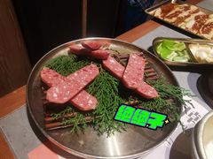 -草家酱蟹炭火烤肉店(珲春南路一店)