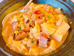蚝汁海胆豆腐煲-北京厨房(西安SKP店)