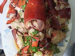 龙虾二吃-富临港·蒸汽海鲜·手抓海鲜·炒菜(栈桥店)