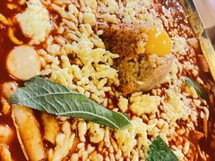 芝士火山炒年糕-包装马车·韩国料理·포장마차