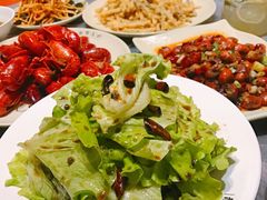 炝生菜-靓靓蒸虾(中山公园店)