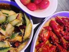 金汤蒜蓉虾-龙巢盱眙龙虾·鸡煲·烧烤宵夜(坪洲店)