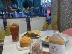 冠军玫瑰冰奶茶-柠檬树茶餐厅(海雅缤纷城店)