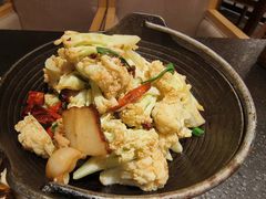 干锅花菜-万重锦·人文川菜馆(骡马市店)
