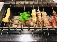 -長壹旋转烤吧 农家鸡火锅
