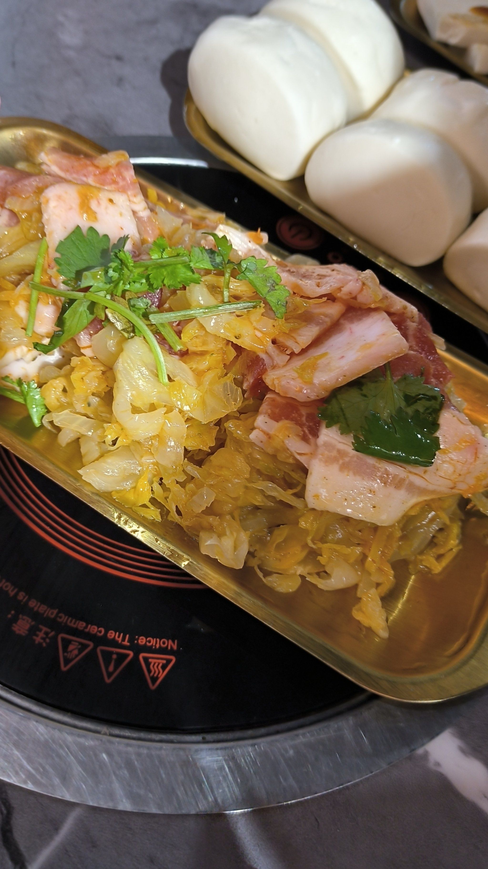 酸菜五花肉,烤肉新时尚.