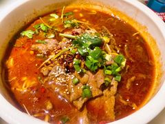 水煮牛肉-绿茶餐厅(西单老佛爷店)