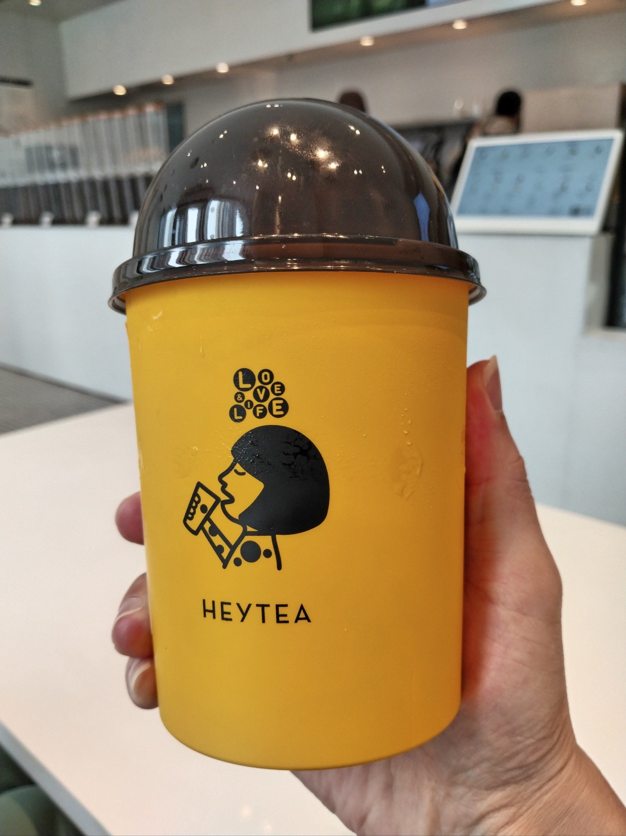 喜茶这款杯子超时尚啊