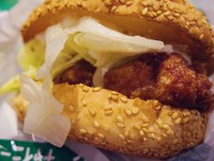 中式炸鸡汉堡-幸运小丑汉堡(Bay Area本店)