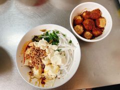 荤豆花米线-辣辣小吃豆花米线(大观篆新农贸市场店)