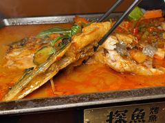 -探鱼·鲜青椒爽麻烤鱼(银泰城店)