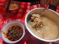 云豆蹄花汤-荆九爷爆炒桥头三嫩(浙大店)