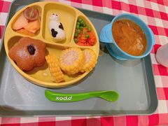 蘑菇汤莜面鱼鱼儿童餐-西贝(金桥店)