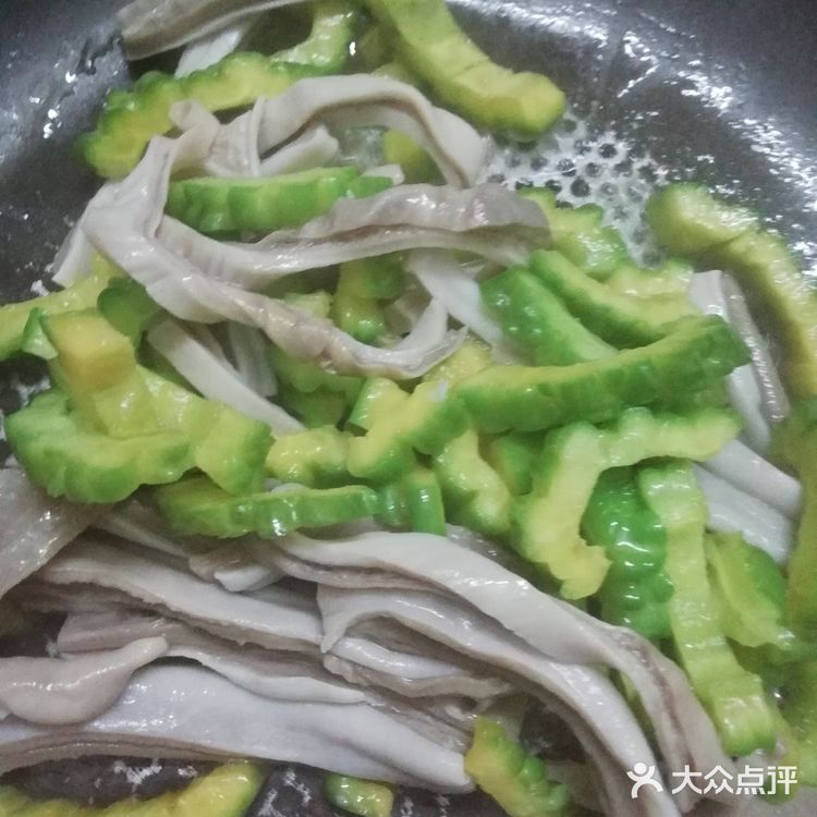 猪肚丝炒苦瓜