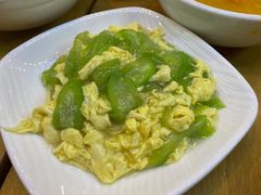 丝瓜炒蛋-台北楚楚园馅饼粥(虹桥南丰城店)