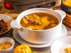 安庆老母鸡汤炖炒米-山里亲戚(淞虹路店)