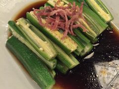 火腿秋葵-云海肴·汽锅鸡·云南代表菜(天山百盛优客店)