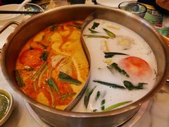 泰式冬阴功锅底-樾餐厅泰式海鲜火锅(民歌湖店)