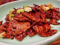 京葱爆猪肝-虎哥私房菜(馒头山店)