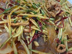 肉丝大拉皮-郑小二山东特色炒鸡店(红小巷店)