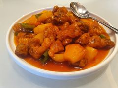 菠萝沽噜肉-东莞塘厦三正半山温泉酒店·汉宫中餐厅