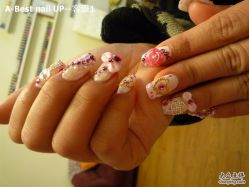 照片 347-A-Best nail UP时尚美甲沙龙