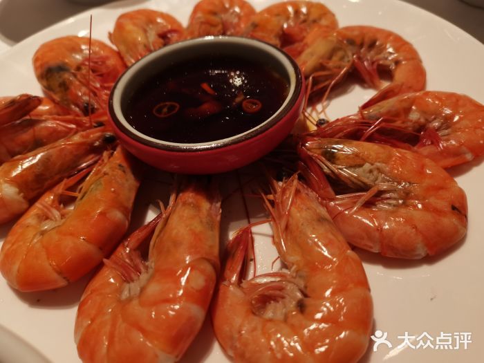 醉辉皇上海之巅(上海中心大厦店)白灼大虾图片