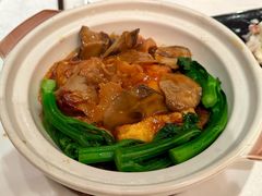 榆洱冬菇素烧自制豆腐-东海朗廷酒店-唐阁T’ANG COURT 中餐厅