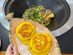 玉米饼-老刘生态大鱼坊铁锅炖鱼(赛马场店)