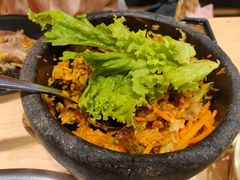 什锦肥牛石锅饭-花味·自助烤肉(雨花客厅店)