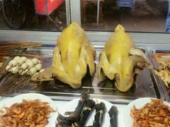 黄鸡肉，鸡爪，虾-黄鸡肉钵钵鸡