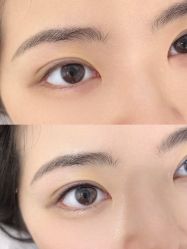 点击看大图 -杨益美学·野生眉半永久纹眉发际线