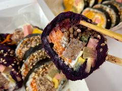 紫薯牛肉反卷紫菜包饭-胤韩紫菜包饭·炸鸡·拌饭(宋家庄店)