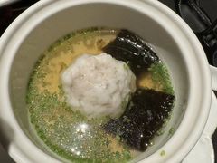 头水紫菜黄鱼狮子头-三利音·玖弄小鲜(浦东嘉里城店)