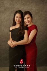 -时光纪亲子全家福照相馆(静安店母女写真父母纪念照)