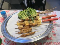 -疆巴焰·新疆羊肉串大王·暖身羊肉煲(雅宝新城店)